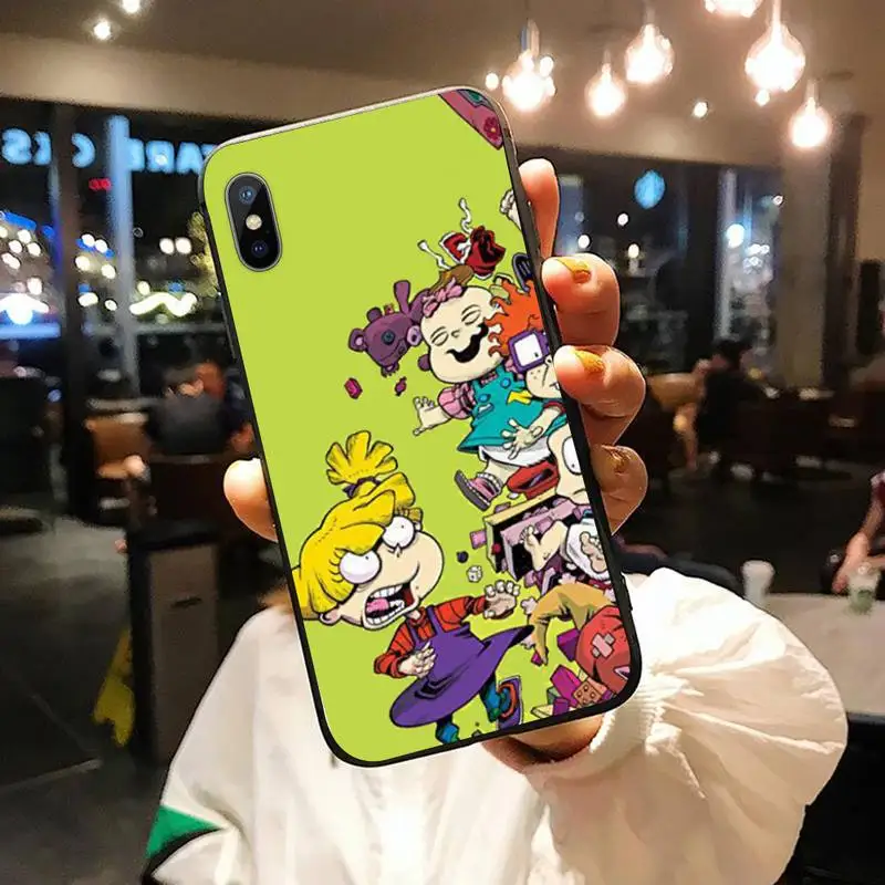 

Rugrat Anime high quality Phone Case for iPhone 11 12 pro XS MAX 8 7 6 6S Plus X 5S SE 2020 XR