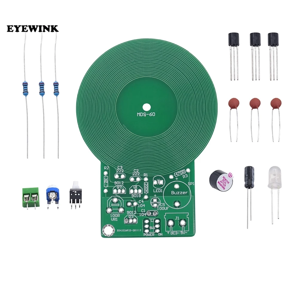 Стая металлическая станция менее 60 мм простой металлоискатель для сборки