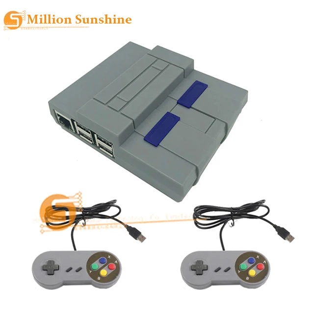 Корпус для ПК Raspberry Pi 3B/3B + корпус с защитой аркадных игр 2 USB портами|Аксессуары