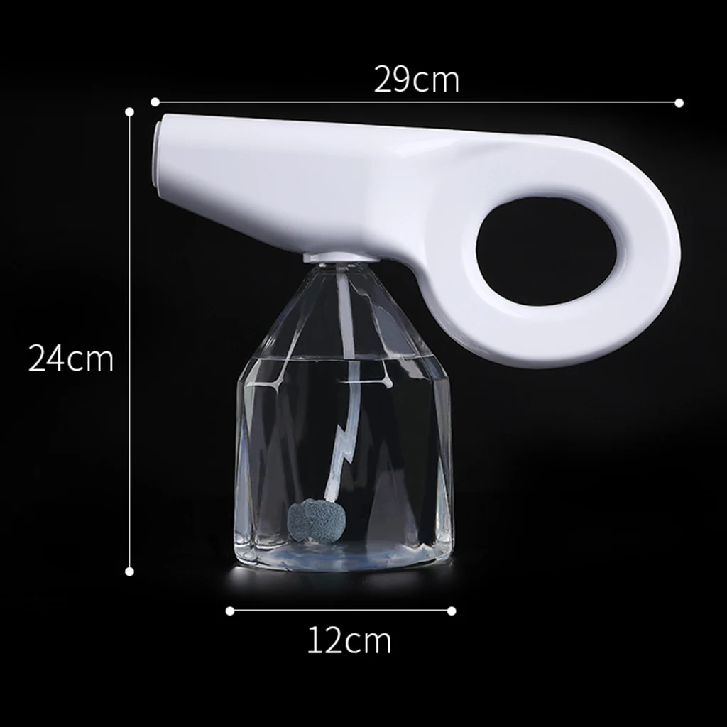 

1200MLHousehold portable cordless handheld atomization disinfection fogger machine sprayer blue light nano steam spray gun8.45oz