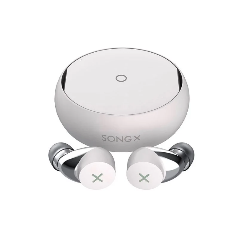 Беспроводные наушники SONG X TWS с поддержкой Bluetooth 5 0 спортивные USB C чехол одним