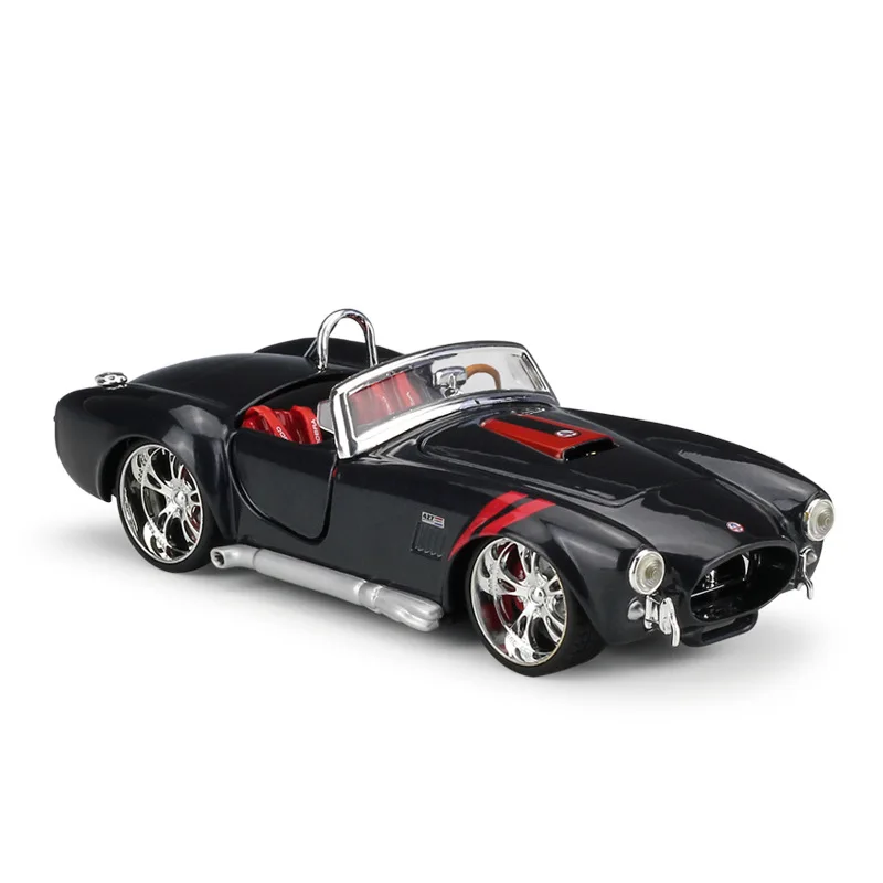 

Maisto 1:24 Ford 1965 Shelby Cobra 427 Alloy Luxury Vehicle Diecast Pull Back Car Goods Model Toy Collection