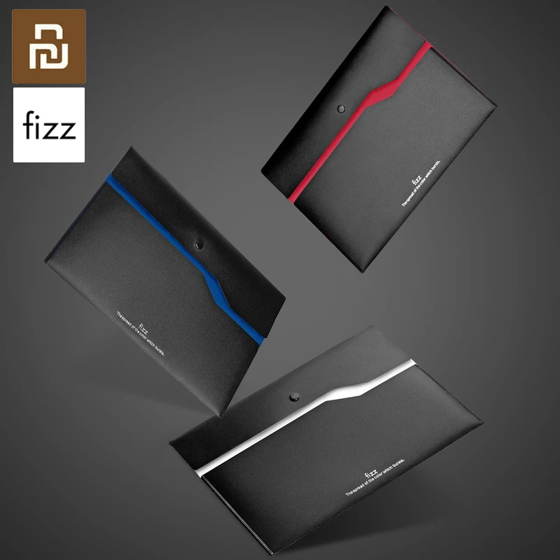 Папка органайзер Youpin Fizz для документов А4 двухуровневый вместительный портфель