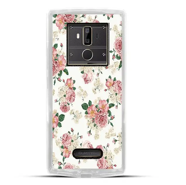Блестящий силиконовый чехол для Oukitel K7 K7 Мощность смартфон ТПУ бампер чехол для задней крышки телефона Funda для телефона Housse Coque - Цвет: 3