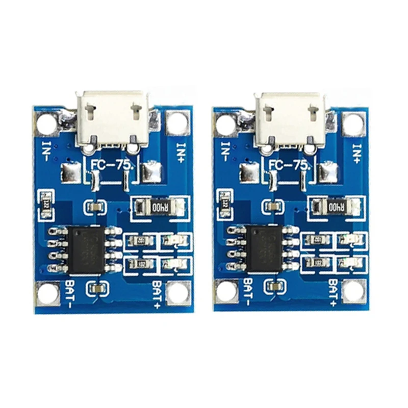 

5V 1A 18650 Micro USB batterie au Lithium chargeur module TP4056 Lithium Battery Charging Board