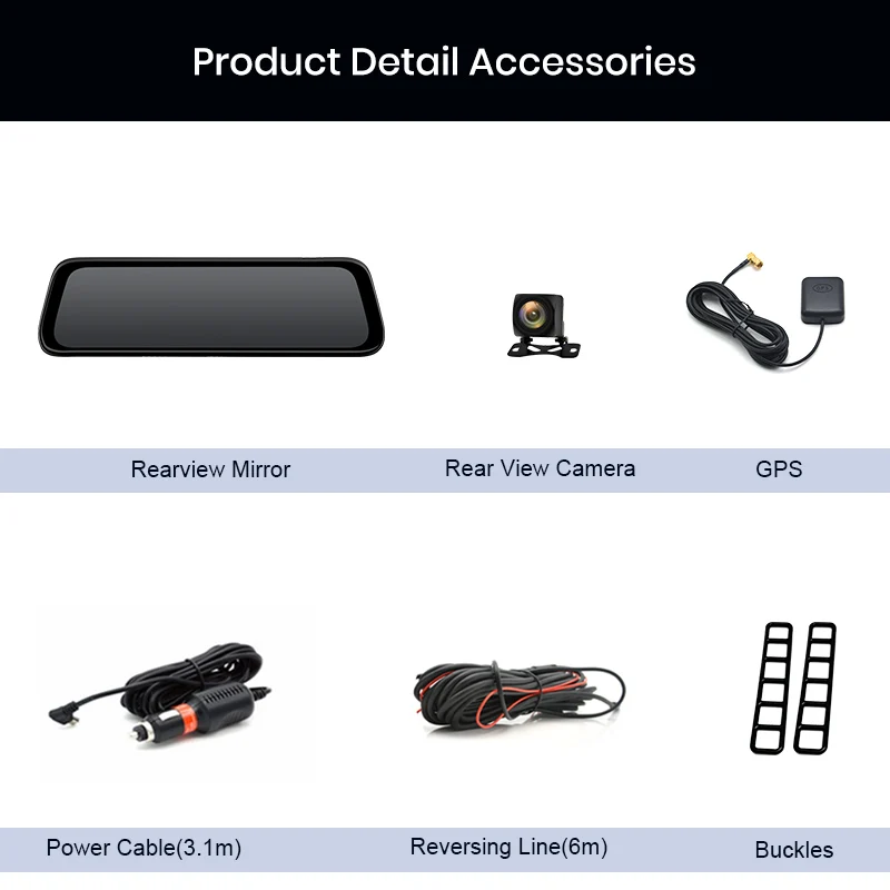 AWESAFE Автомобильный видеорегистратор GPS камера навигатор 4G ADAS 9 66 &quotAndroid 8 1 поток