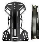 Универсальный Алюминий спинка подводное погружение задняя Plat wодиночный резервуар адаптер для погружения под воду с аквалангом, подходят для погружений, BCD жгут Системы Шестерни комплект