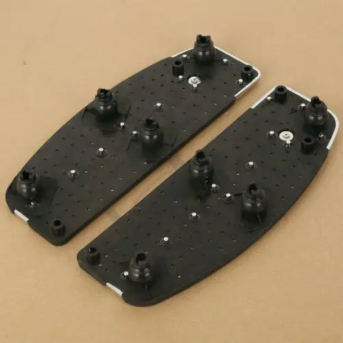 Motorcycle L&ampR Slipstream Floorboard Footboard For Harley Softail Models FLSTC FLSTN FLSTF chrome/black | Автомобили и
