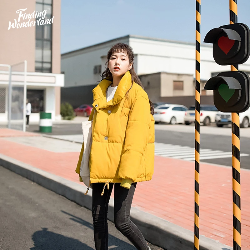 2019 зимняя женская стеганая куртка с хлопковой подкладкой утепленное пальто для