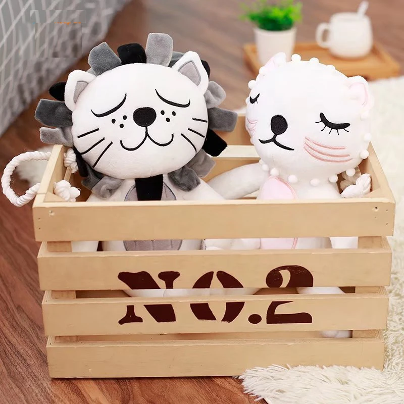 Детская подушка с головой льва украшение для детской комнаты кукла детские