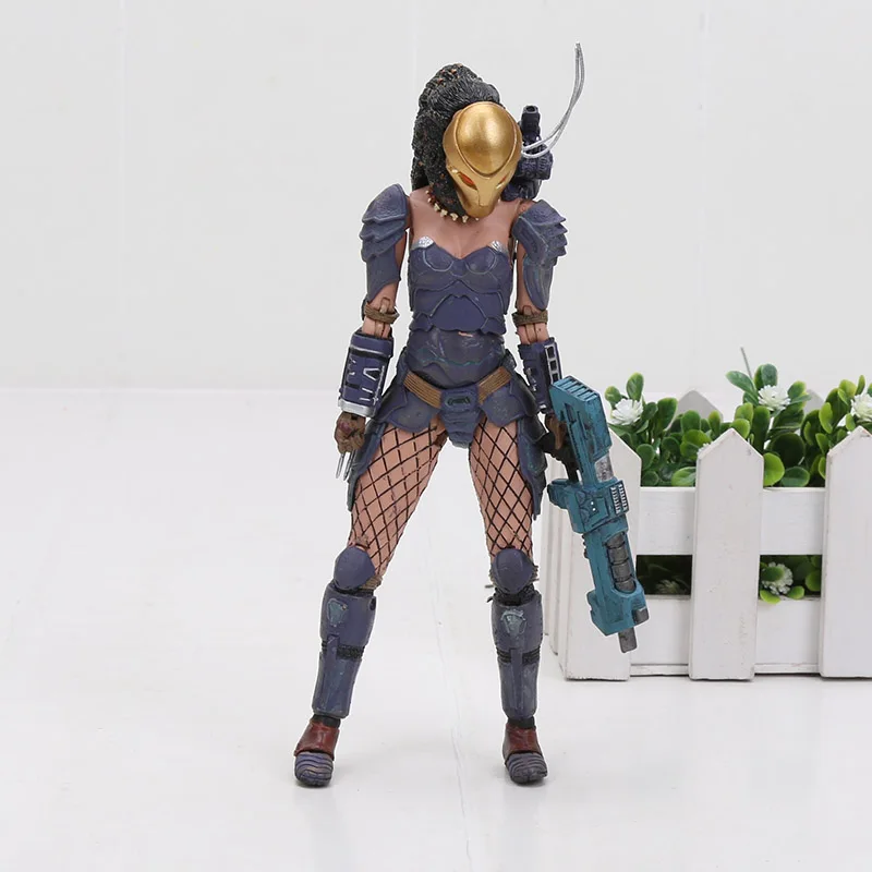 4 NECA серия Хищник Чужой против Хищника Machiko Noguchi Hornhead хищник, чужой с яйцами ПВХ фигурка Коллекционная модель - Цвет: 4