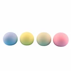 Pop Push it Bubble фиджет-игрушки, игрушка для взрослых для снятия стресса, антистресс для Popit, мягкая игрушка-фиджет 6 см, с вентиляционным отверстием, светящийся шар