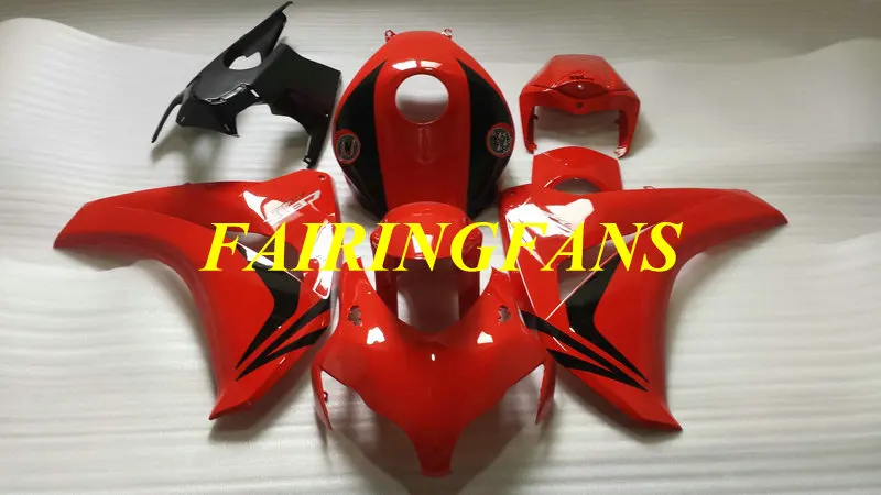 Инжекторный комплект для HONDA CBR1000RR 08 09 10 11 CBR 1000 RR CBR 1000RR 2008 2011 горячий красный Обтекатели на кузов+ подарки HM31