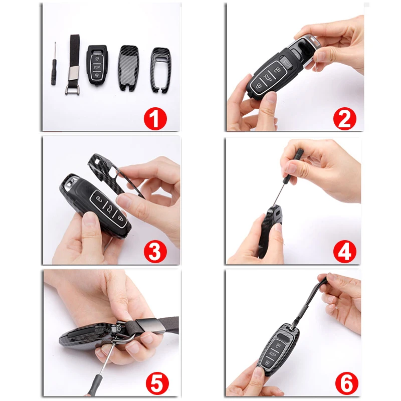 Цинковый сплав + силиконовый чехол для автомобиля корпус дистанционного ключа