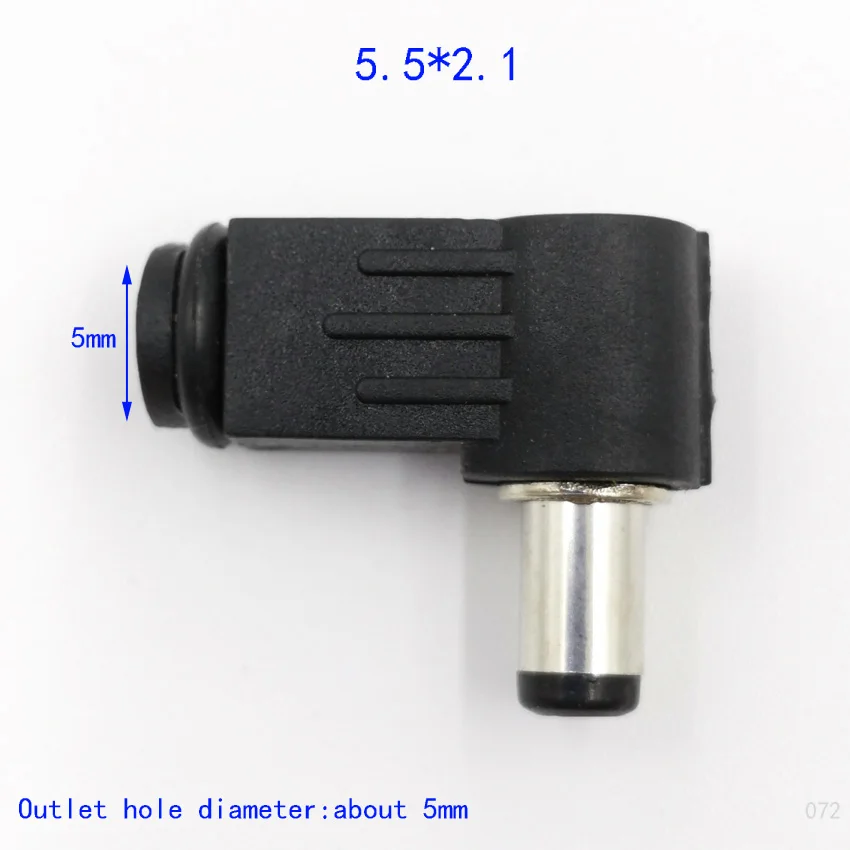 

5 шт., разъём питания постоянного тока 2,1 мм x 5,5 мм 2,5 мм x 5,5 мм