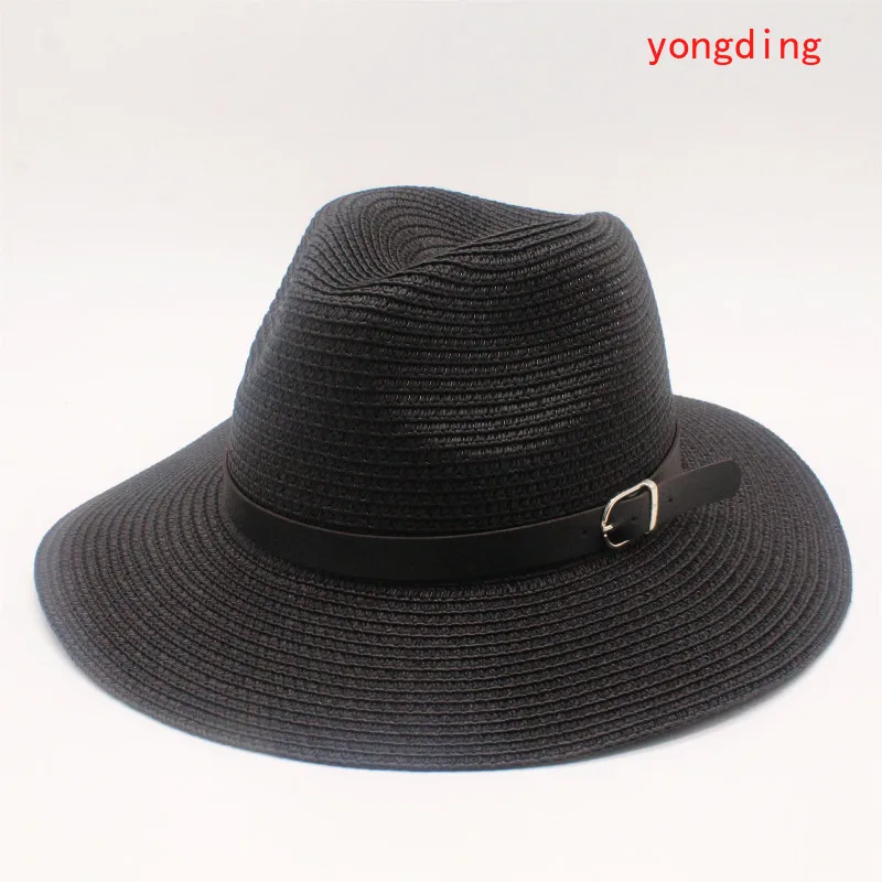 2020 Новая летняя соломенная шляпа для женщин с большими широкими полями женские