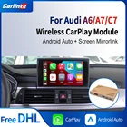 Декодер Carlinkit 2,0 для audi A6 A7 C7 2009-2017 MMI 3G для Apple CarPlay и Android