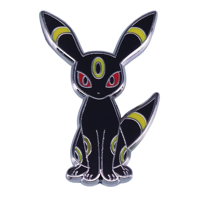 

Pokémon Moon Ibrahimovic Brooch Cute Pokemon Badge Metal Badge Creative Schoolbag Decoration Pin