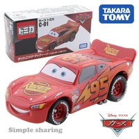 takara tomy tomica disney pixar cars 3 c 41 lightning mcqueen standard type hot pop kids toys motor vehicle diecast metal model