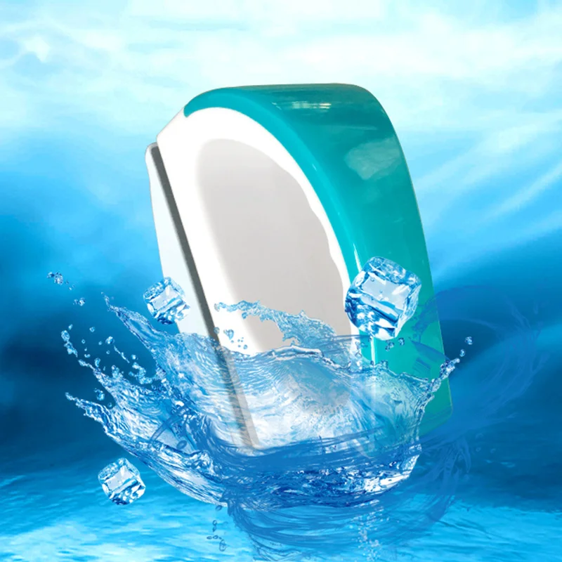 Магнитная Щетка для аквариума стеклянный скребок пыли водорослей плавучий изгиб