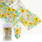 Фольга для ногтей, Переводные рулоны, наклейка, переводная Фольга для ногтевого дизайна, дизайнерские мраморные декоративные материалы для ногтей, слайдеры, обертки для маникюра