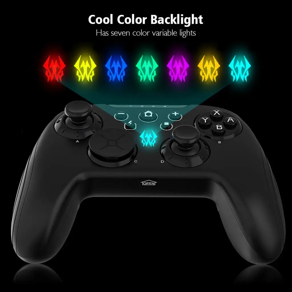 S800 беспроводной Bluetooth геймпад контроллер Джойстик для N Switch Пульт дистанционного