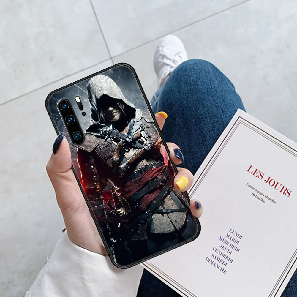 

Assassin's Creed Game Phone Case Cover For Samsung Galaxy A7 8 10 20 20e 21 30 30S 31 41 50 50S 51 70 71 91 black Shell Painting