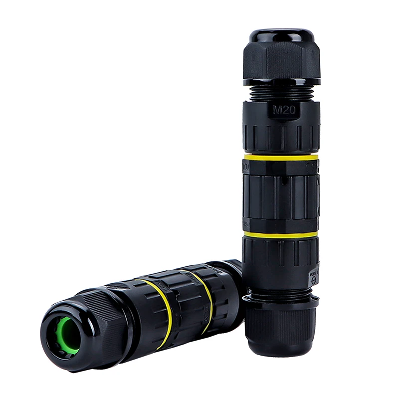 M20D Male Female Connectors Power Electric Screw Cable Wire IP68 Rated Waterproof | Обустройство дома