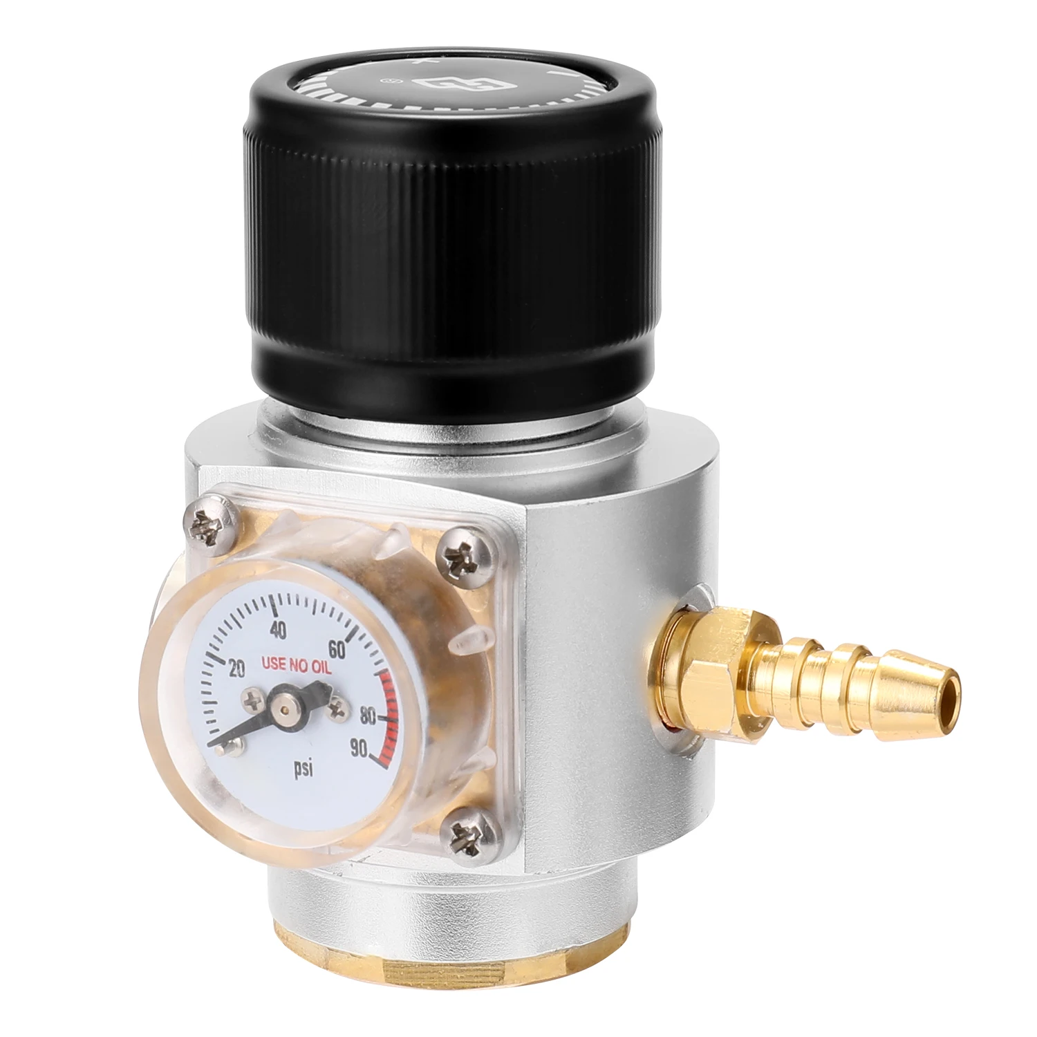 Компактное газовое зарядное устройство CO2 0-90 PSI измеритель для газировки воды