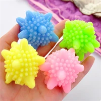 2030pcs magic laundry ball for household cleaning washing machine clothes softener starfish pvc reusable solid cleaning ball