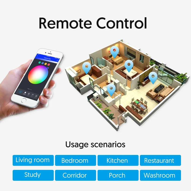Умная свеча Zigbee с прямым подключением поддержка Echo Plus/SmartThings/работа Alexa Google Home
