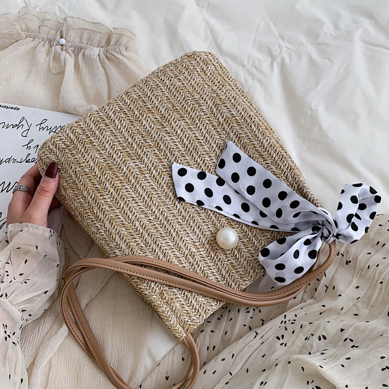 MLHJ сумка-мешок внешняя воздушная Соломенная Сумка летняя Новинка 2019 популярная