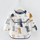 Шарф-нагрудник детский непромокаемый с длинным рукавом