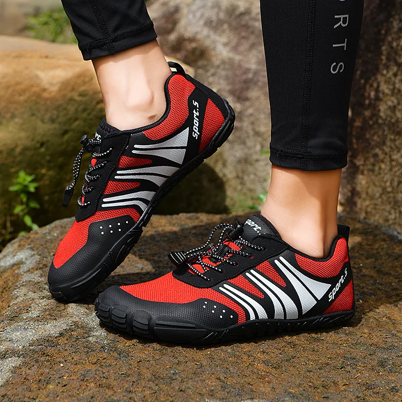 

Men Women Summer Breathable Wading Shoes Fishing Rubber Sole Anti-Slip Quick Dry Fishing Sneaker Outdoor Swimming Beach Shoes