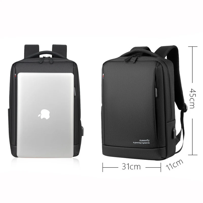 

Exquisite Youth Multifunctional Men Backpack Fits Laptop USB Recharging Backpack Handle Bag For Shoulder Bags