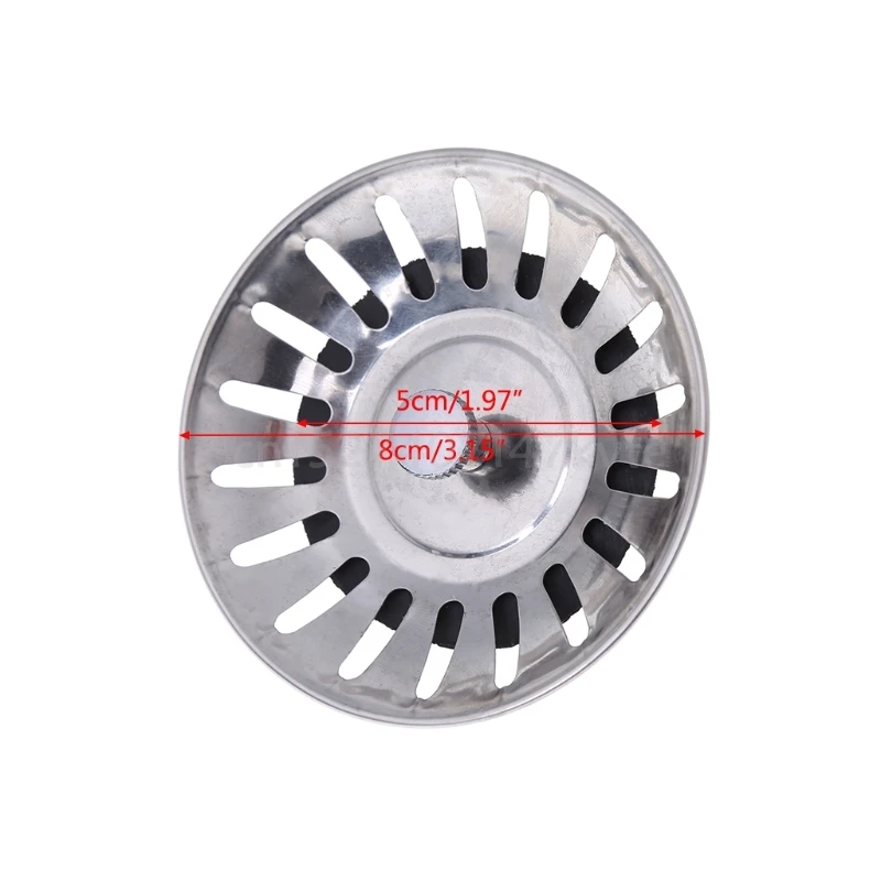 Бытовой сливной фильтр для кухонной раковины из нержавеющей стали|Дуршлаги и