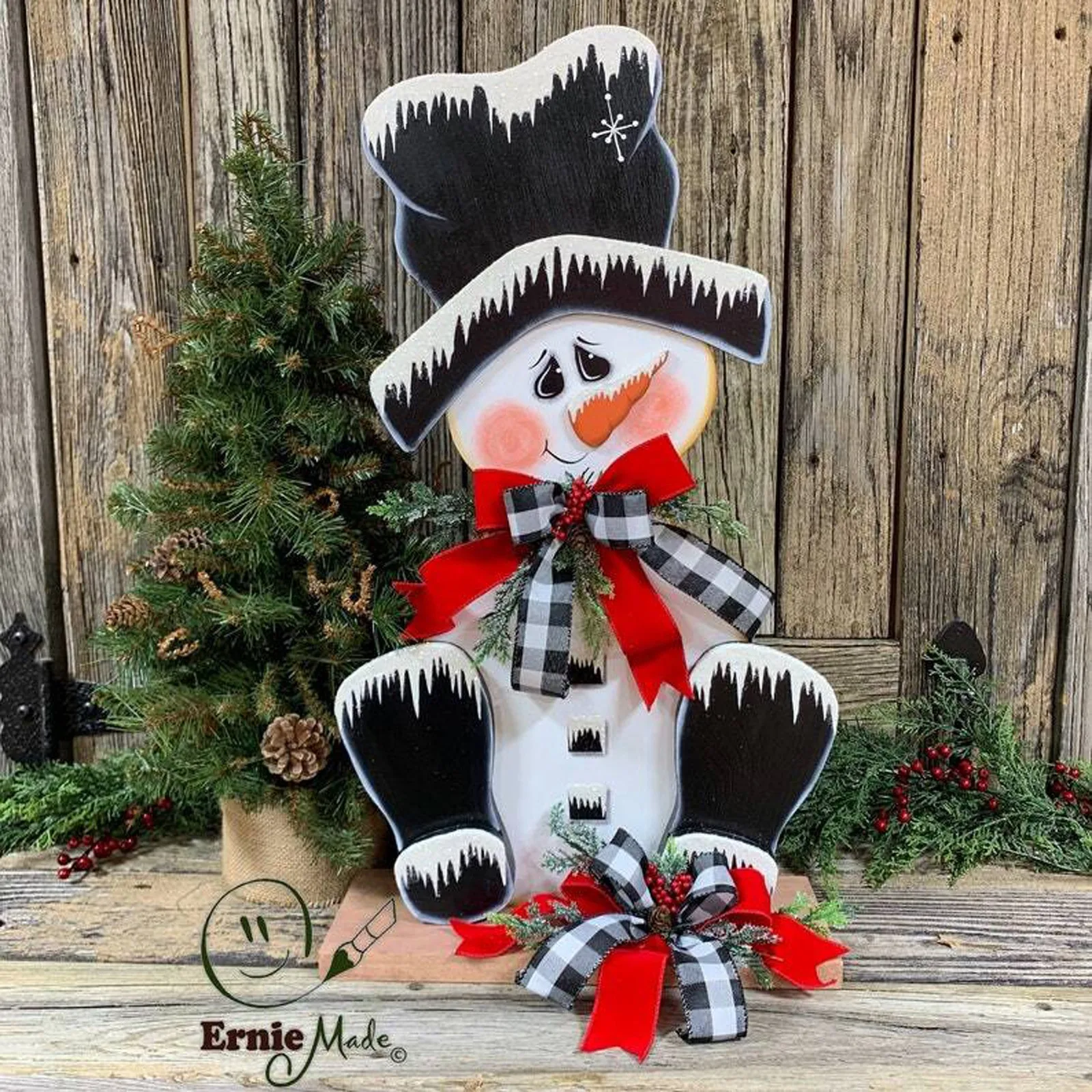 

Snowman Decoration Surprise And Interesting Christmas Decoration Garden Decoration Wooden Crafts 2022 Christmas Pendant