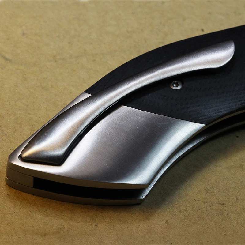 Складной нож SHOOZIZ тактический карманный с рукояткой из G10 8CR13MOV для охоты и