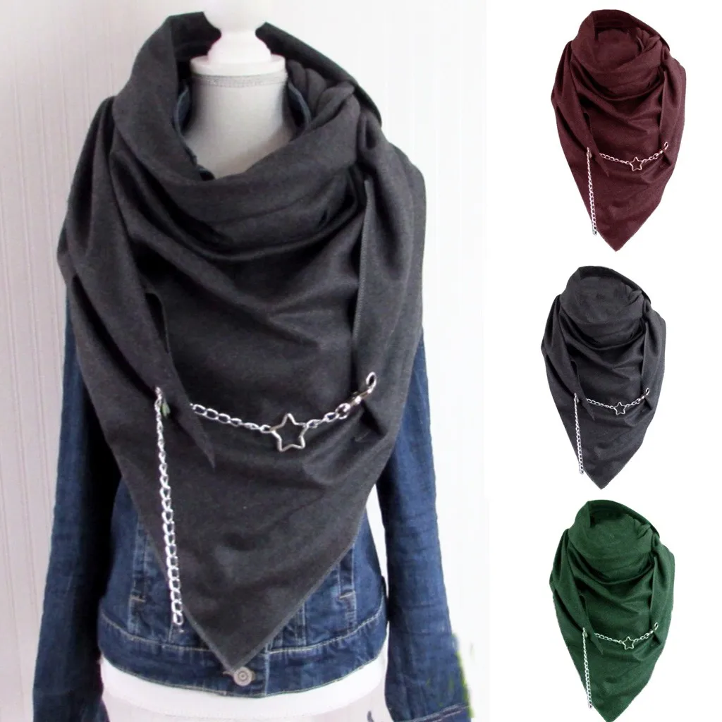 

Sagace 2020 Fashion Winter Scarf Women Soild color Soft Wrap Casual Warm Scarves Shawls Scarf Women hijab
