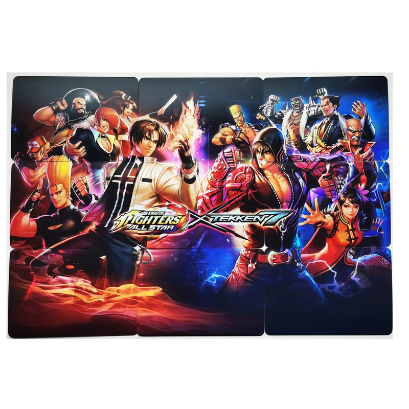 

10pcs/set Kof 97 Vs Iron Fist The King of Fighters 9in1 Hobby Collectibles Game Collection Anime Cards