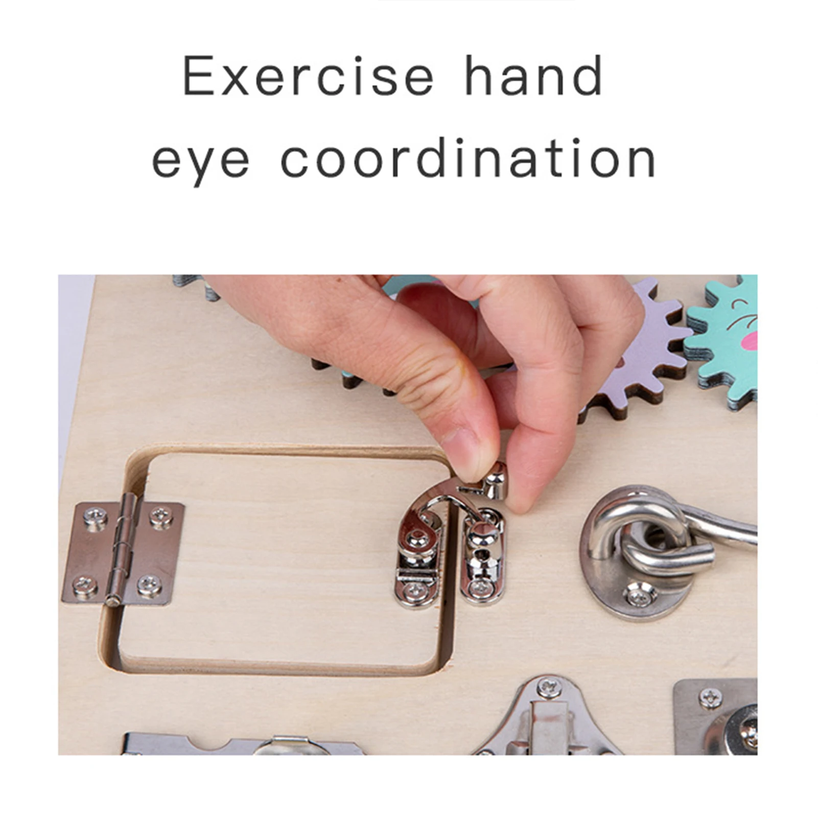 Развивающая игрушка Монтессори для малышей развивающая сенсорная доска