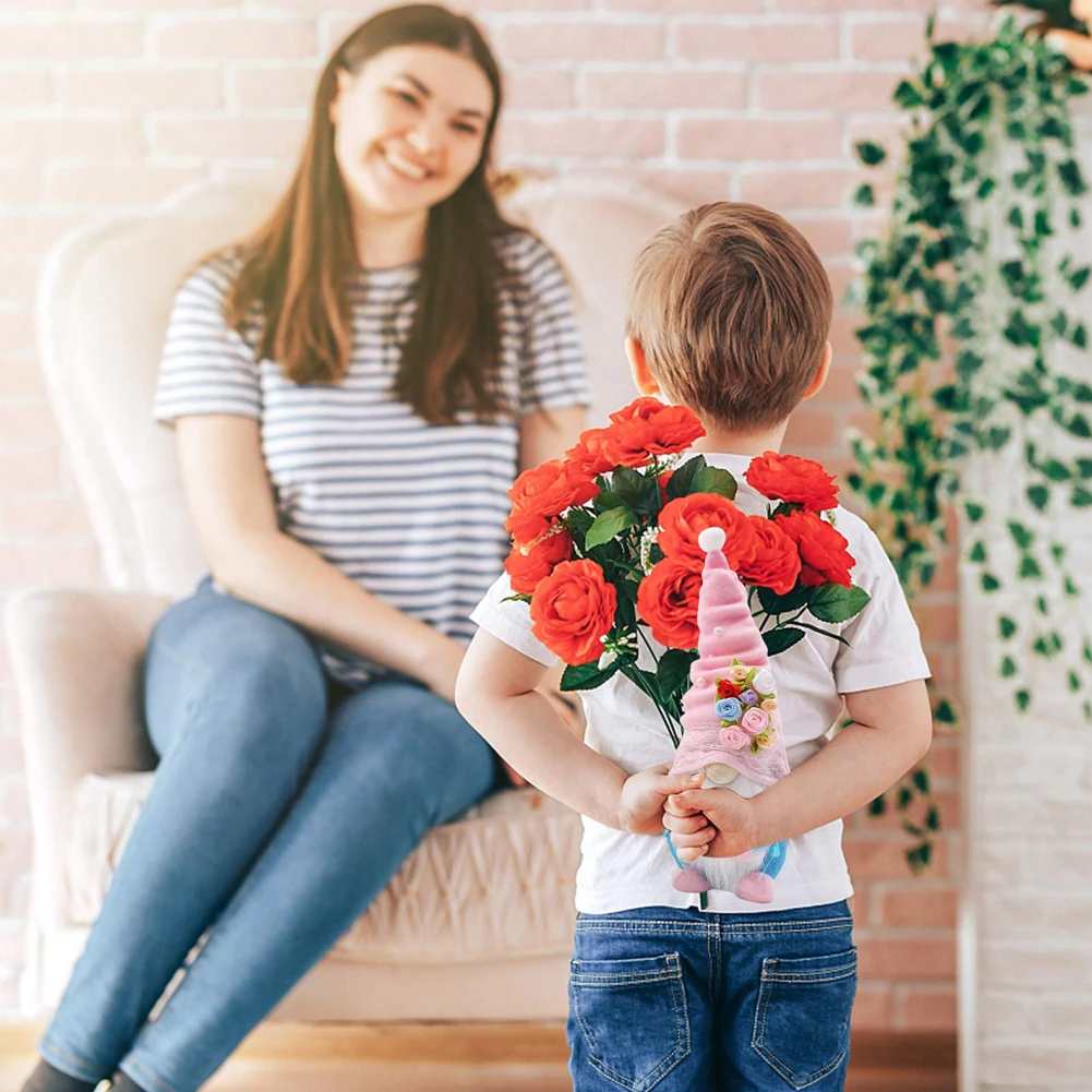 Беслицевая плюшевая кукла Tomte Шведский гном весенние цветы карликовая эльф