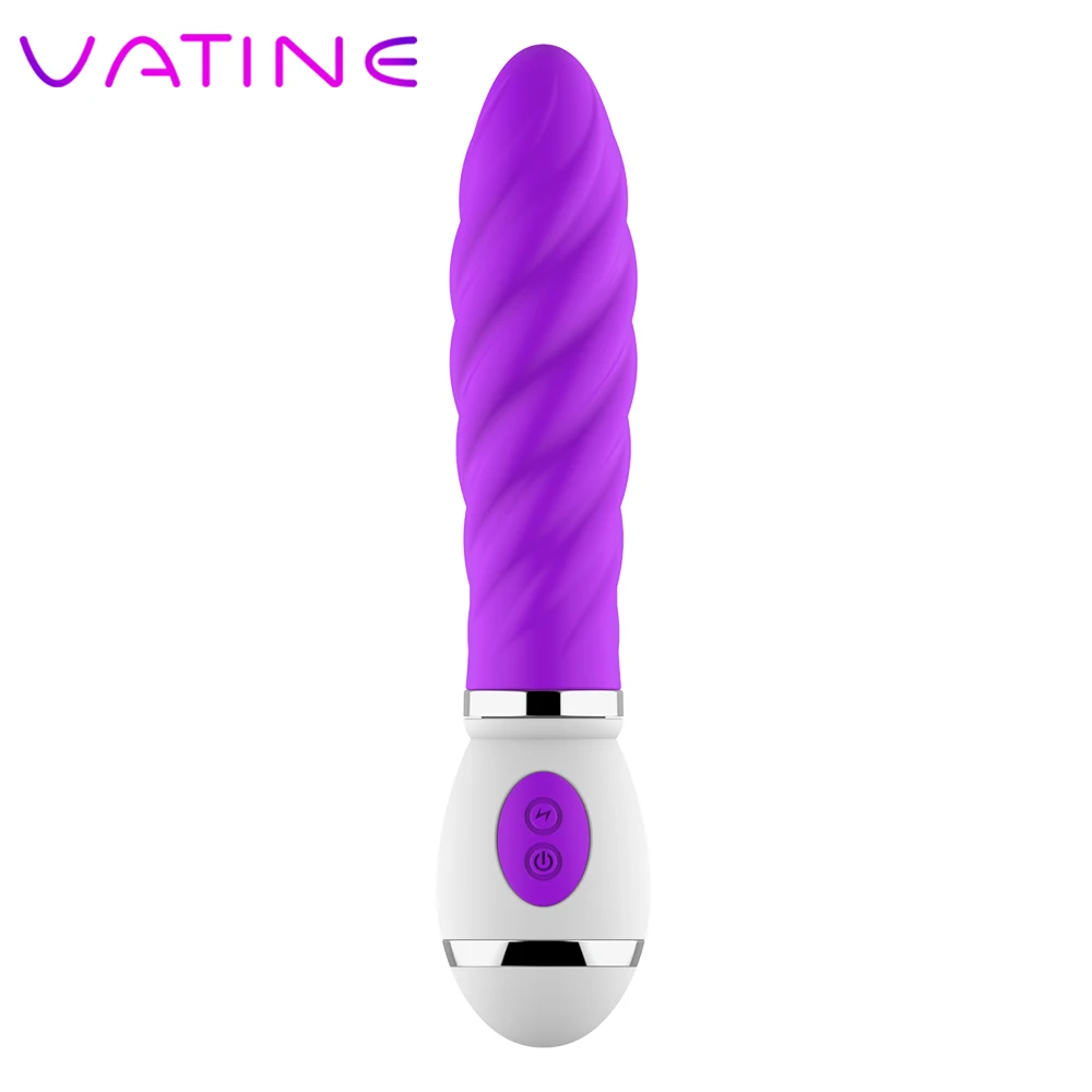 VATINE 12 Скорость 360 градусов вращение Волшебная палочка клитора G Стимулятор