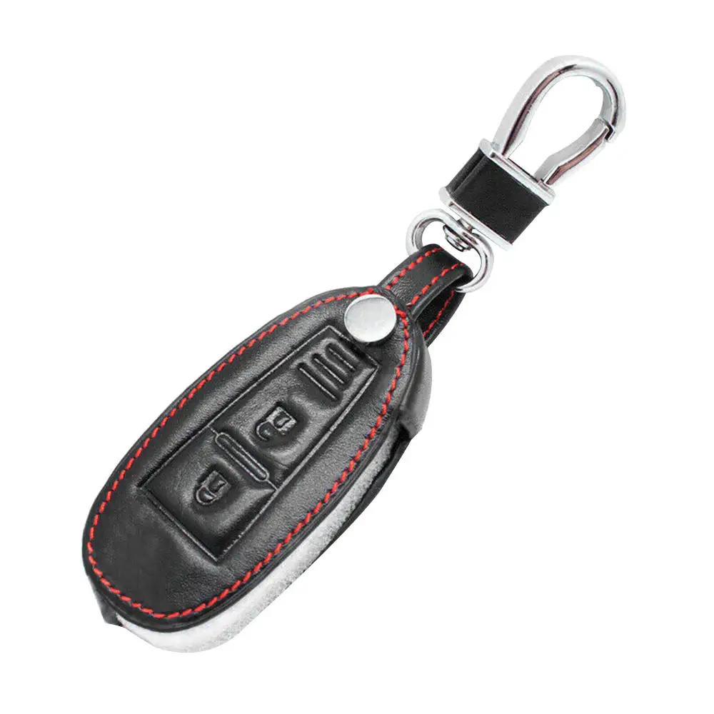Кожаный чехол для ключей Suzuki Swift Kizashi SX4 SCross Smart Remote K NCG|Футляр автомобильного