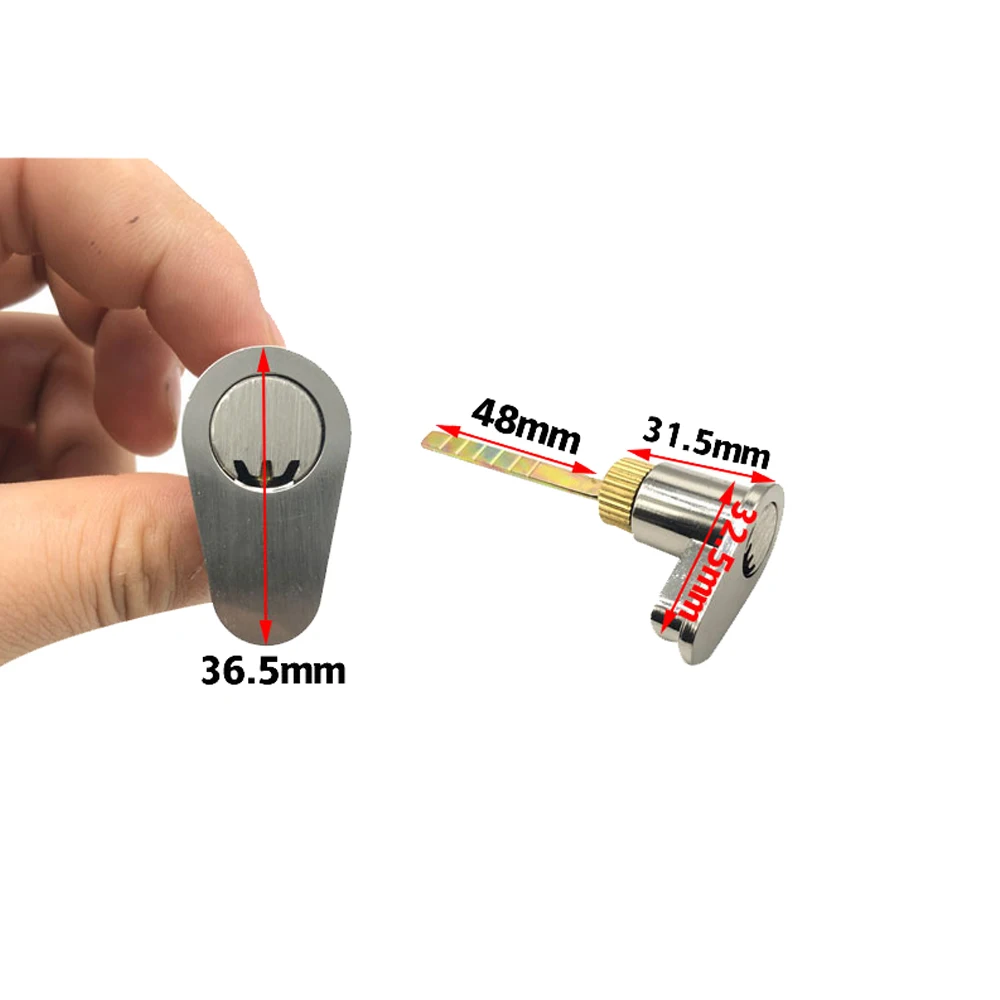 

Bedroom Door one side Lock Cylinder home Copper Core Cylinders Office Door Hardware Replacement Accessories