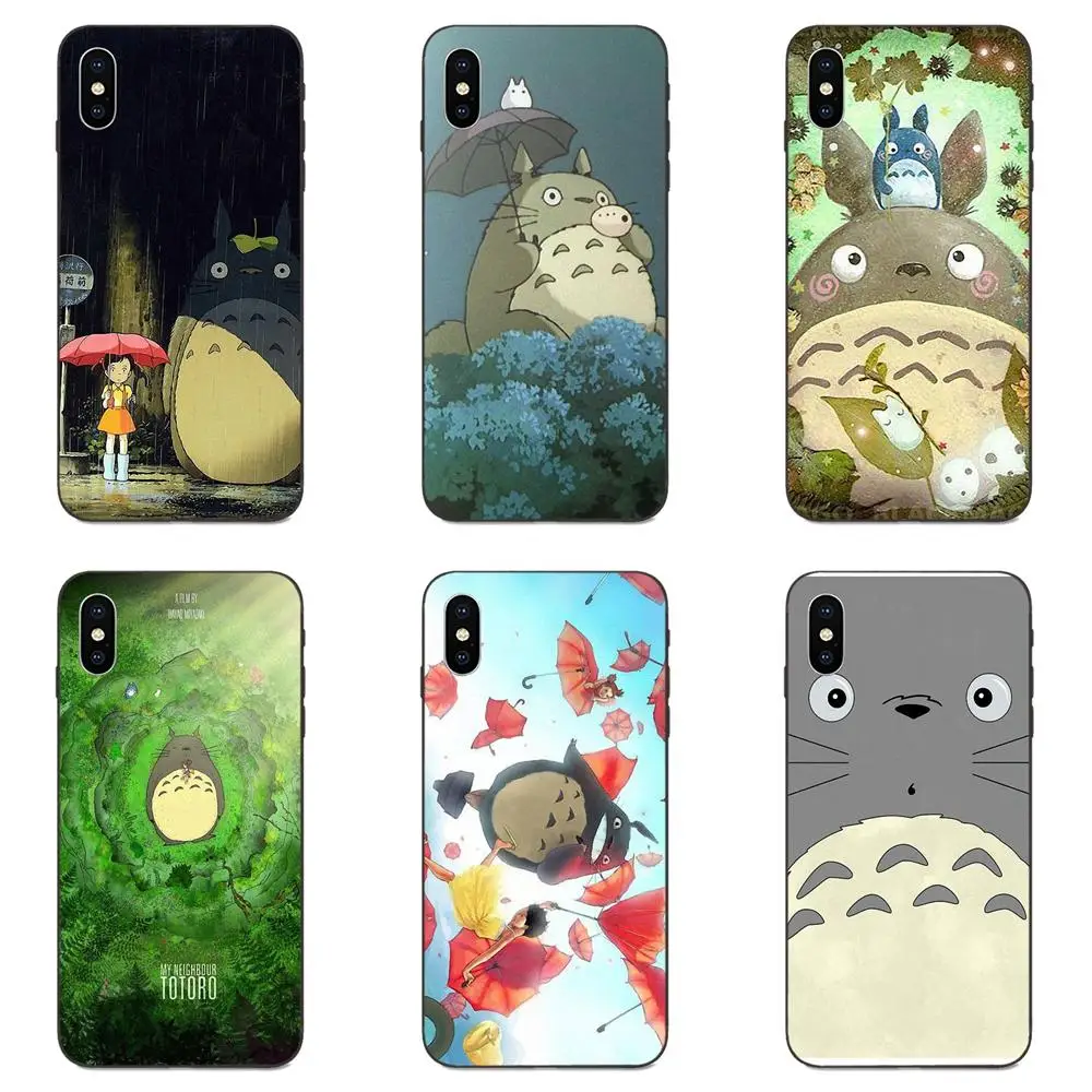 Мягкий чехол для телефона с надписью Мой сосед Тоторо|Бамперы| |