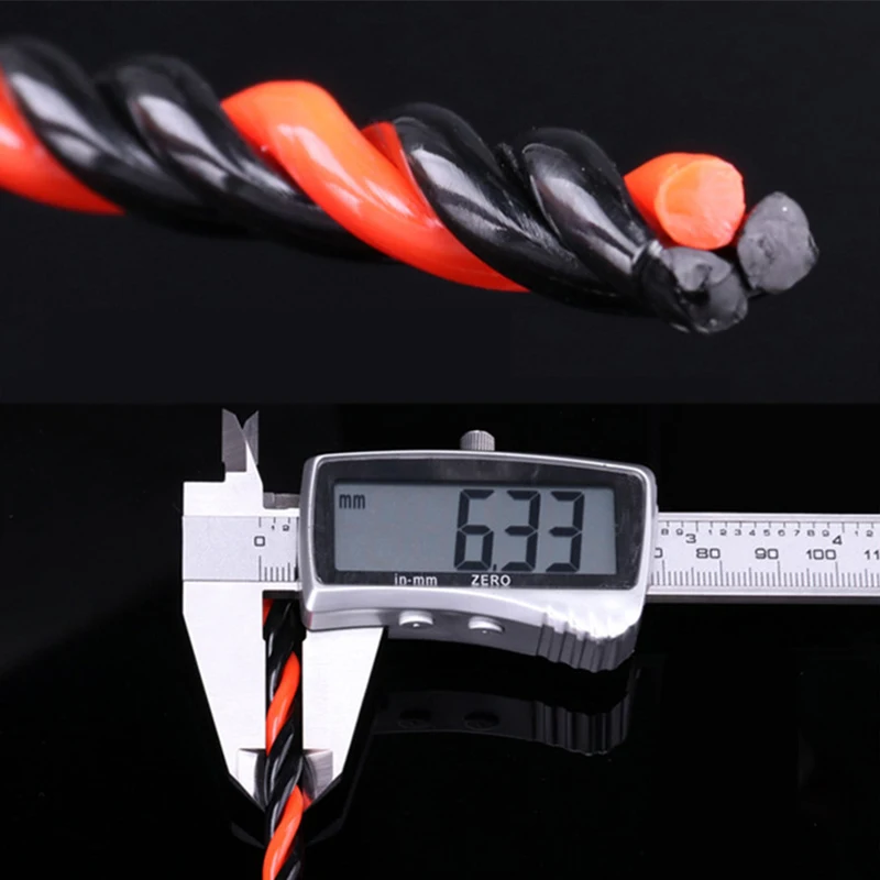 

5-50M Electrician Threading Device Dia 6.5mm Cable Puller Electrical Wire Fish Tape for Conduit Ducting Rodder Wire Guide