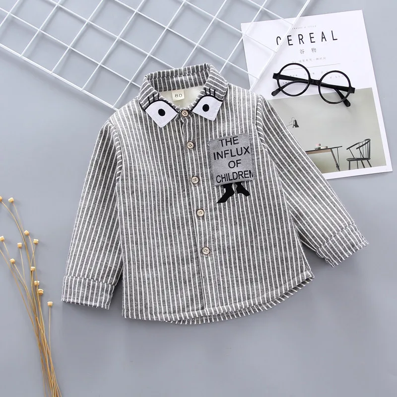 Теплые плотные детские рубашки осенне зимняя клетчатая рубашка с мехом внутри От