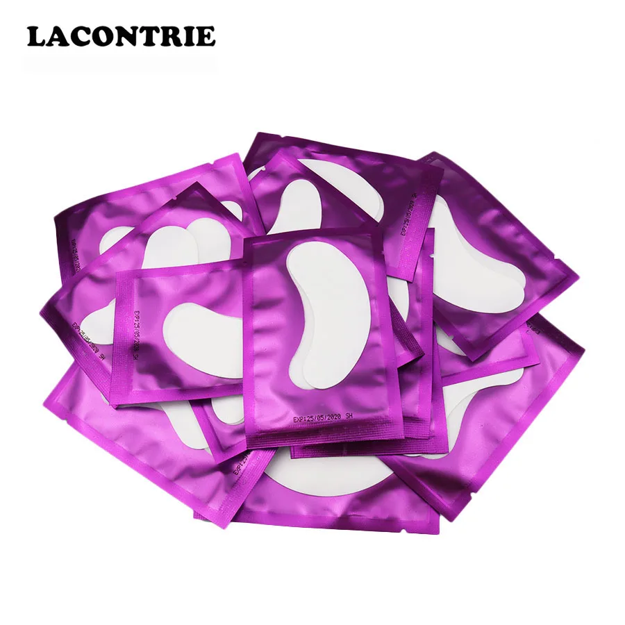 10/20 пар новых Бумажных накладок накладки под глаза для ресниц бумажные