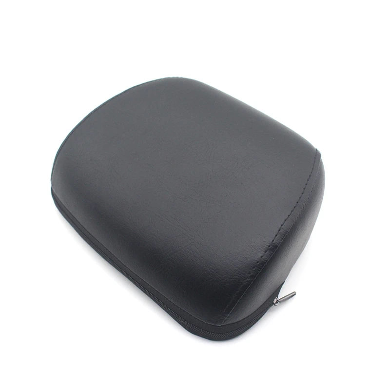 

Motorcycle Passenger Sissy Bar Backrest Pad Black Backrest Cushion Top Case for 883 1200 48